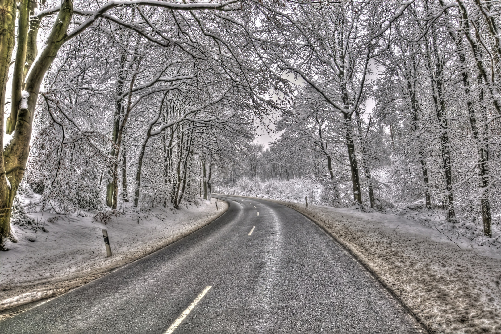 Winterliche HDR