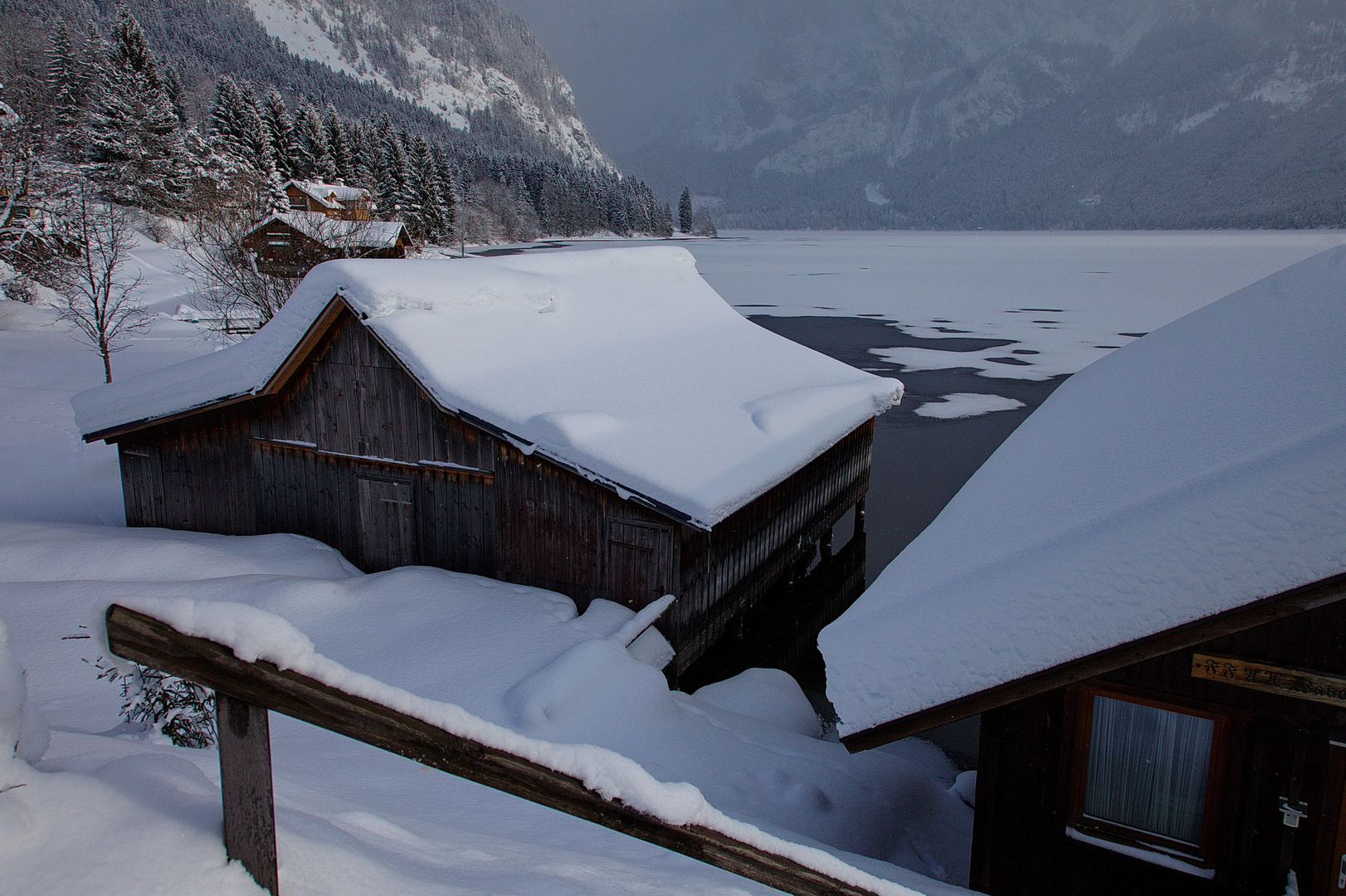 Winterliche Idylle in Altaussee