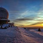 Winterliche Impression von der Wasserkuppe.