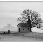 Winterliche Kapelle in der Rhön