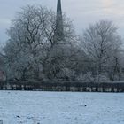 Winterliche Kirche