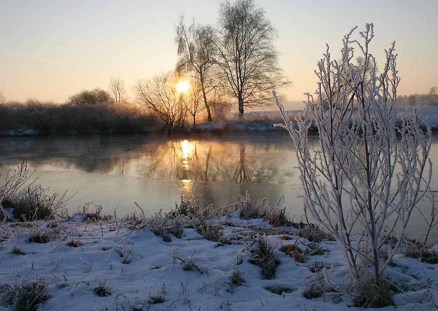 Winterliche Lahn