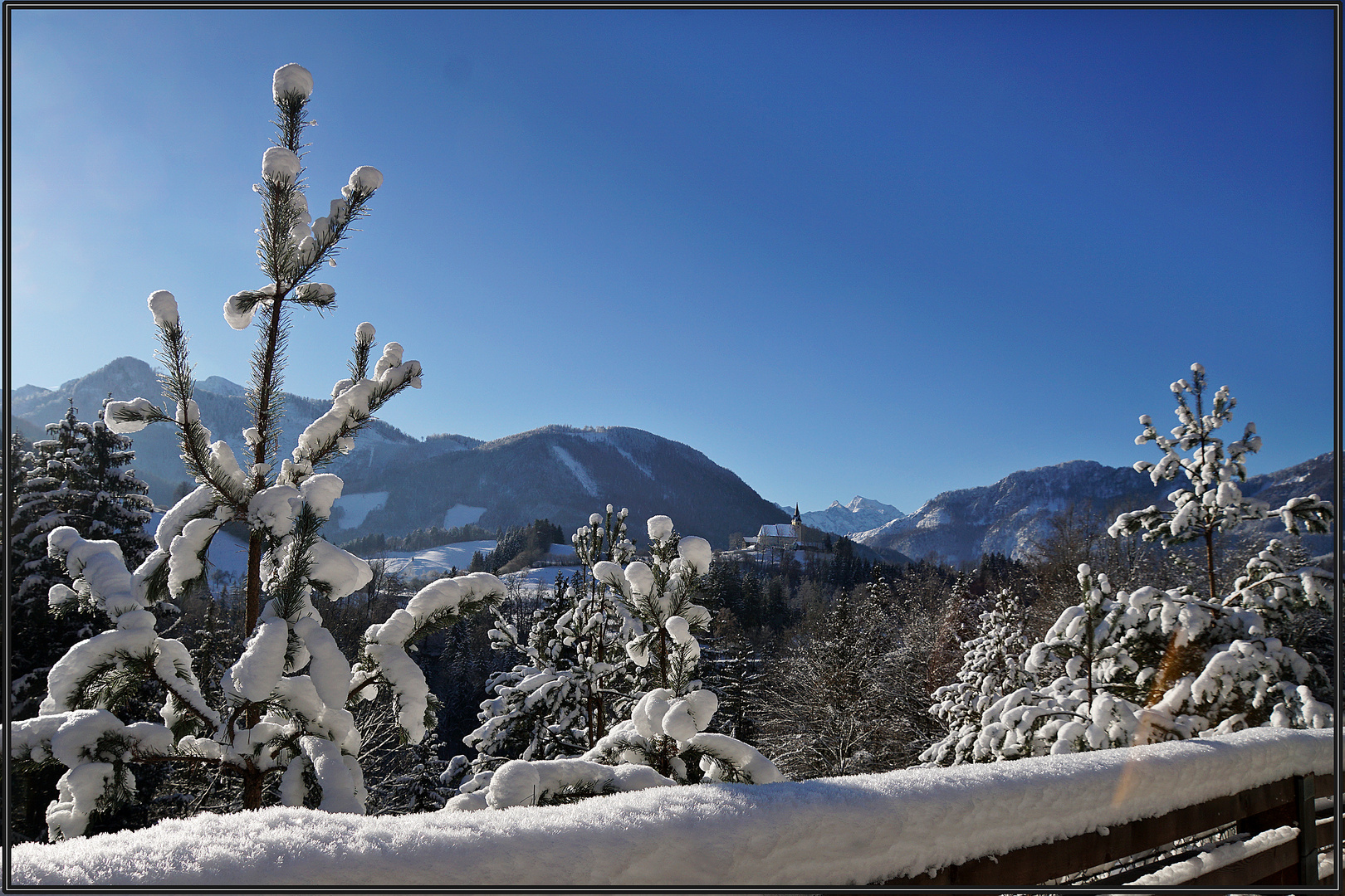 Winterliche  Landschaft