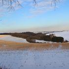 Winterliche Landschaft im Oesling