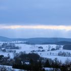 winterliche Landschaft um Schneeberg