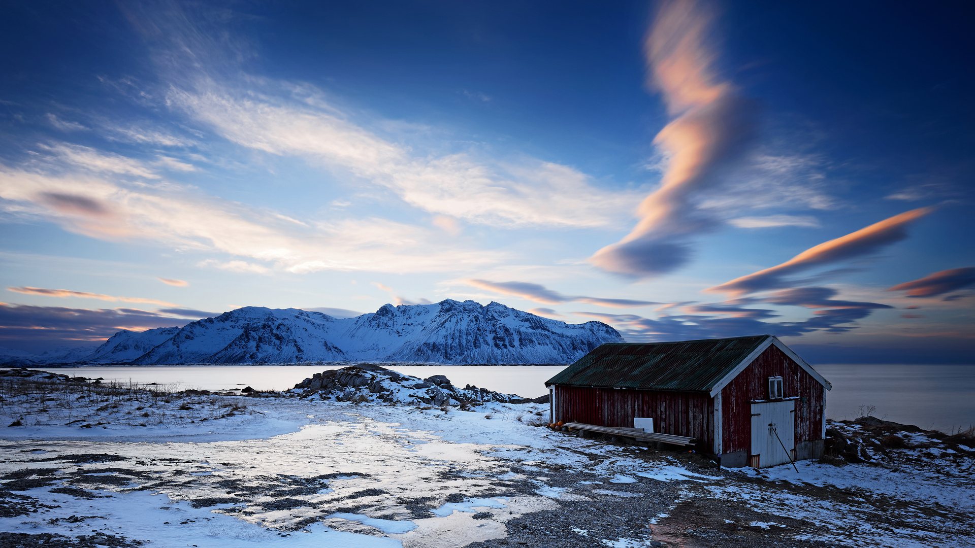 winterliche Lofoten