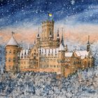 Winterliche Marienburg bei Hannover