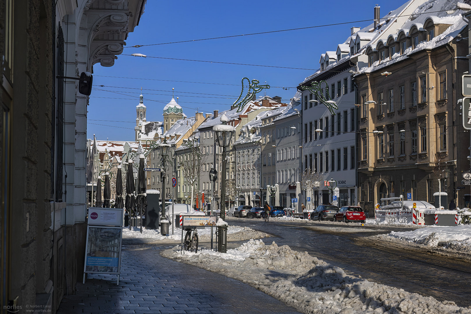 Winterliche Maxstraße