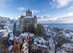 Winterliche Meersburg