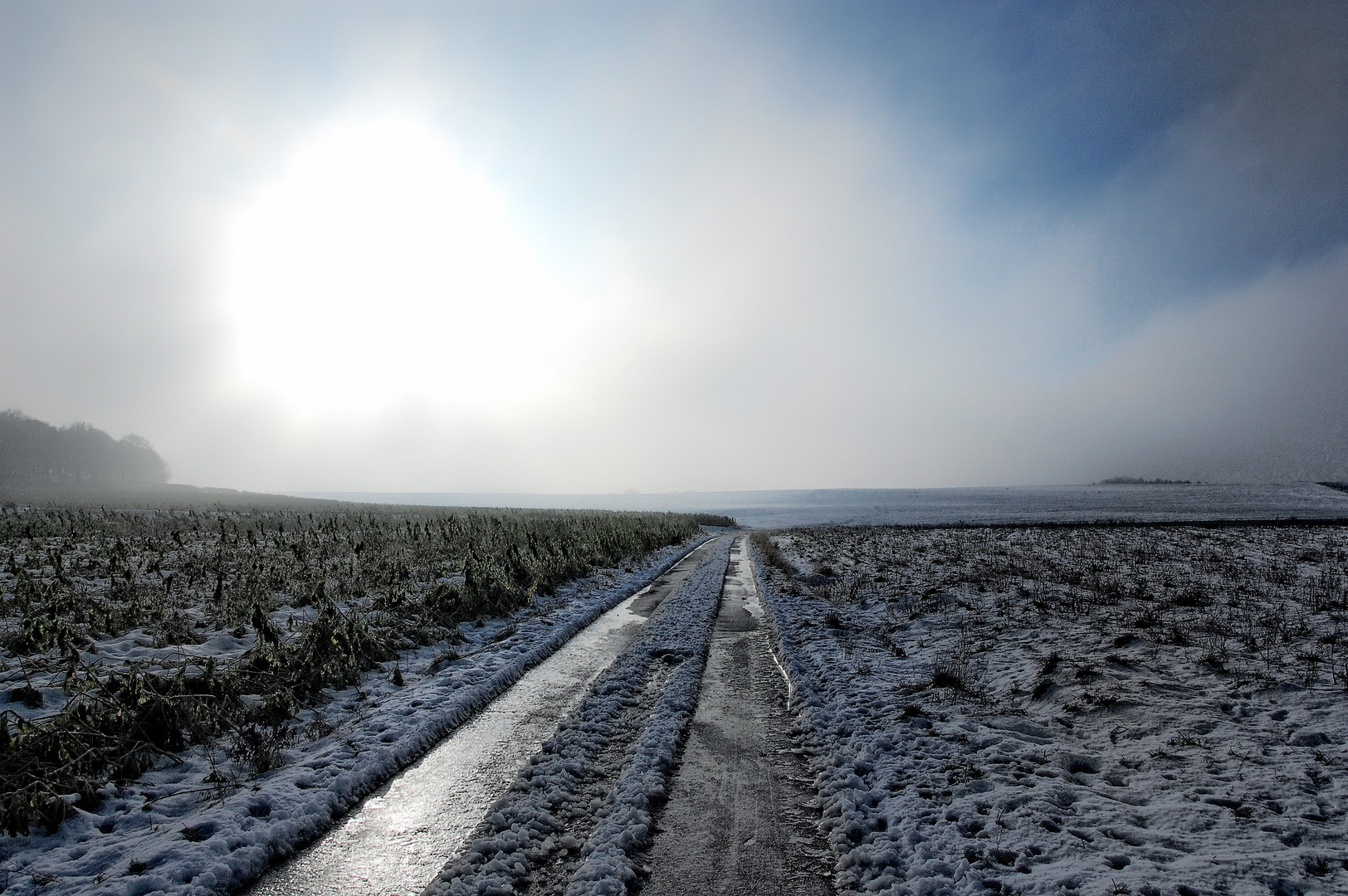 Winterliche Morgenstimmung