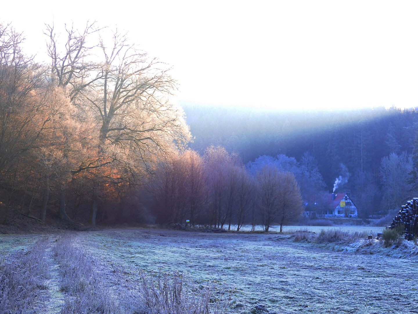 Winterliche Morgenstimmung