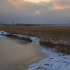 winterliche Morgenstimmung am Riedensee