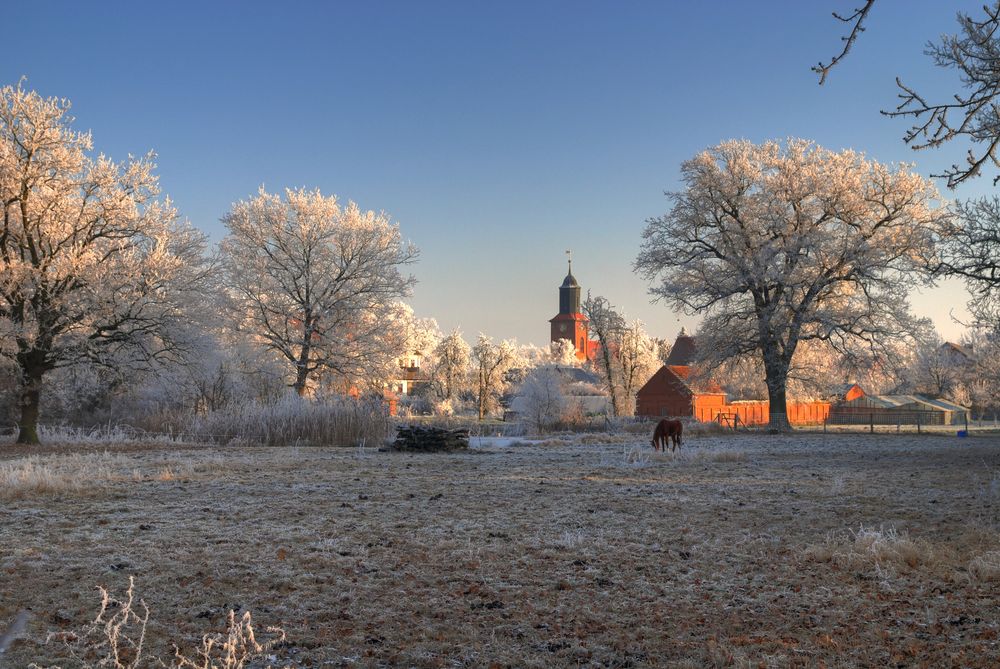 winterliche Morgenstimmung