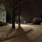 Winterliche Nacht in Bochum