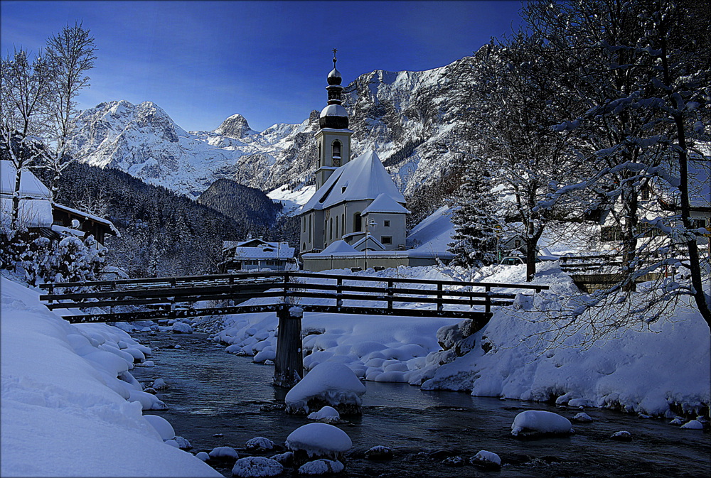 Winterliche Ramsau