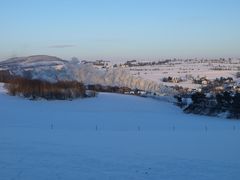 winterliche Rauchfahne