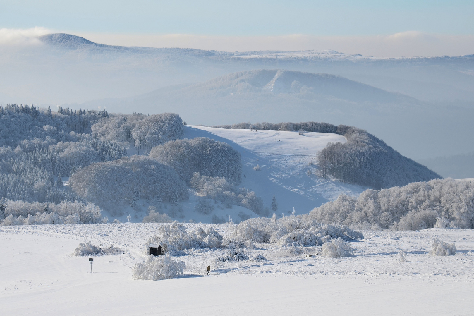 winterliche Rhön...