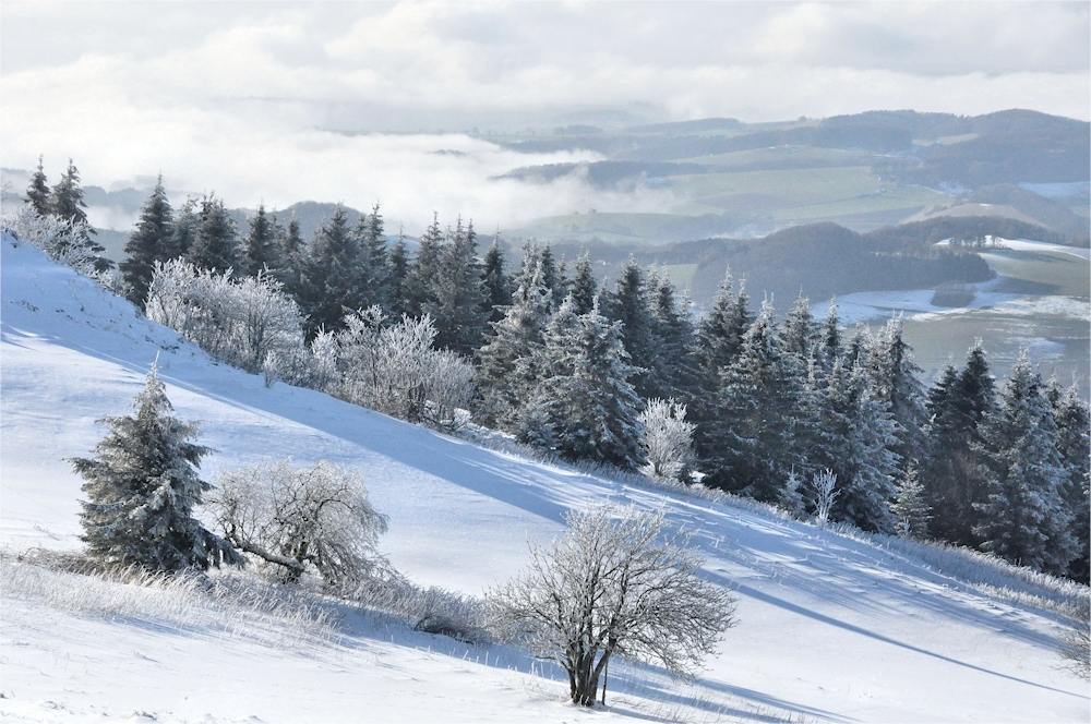 winterliche Rhön...