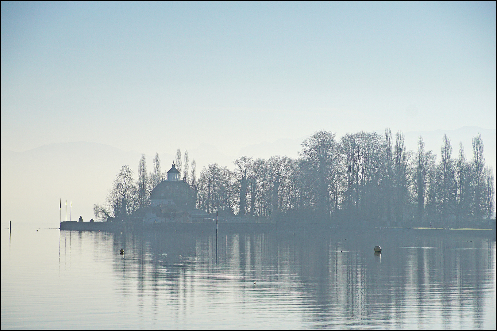 Winterliche Ruhe am Bodensee