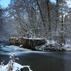 Winterliche Stimmung am Bachlauf