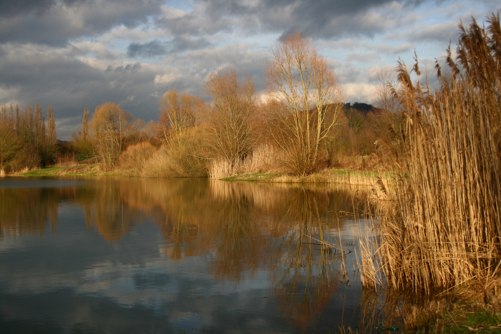 Winterliche Stimmung am Jochimsee