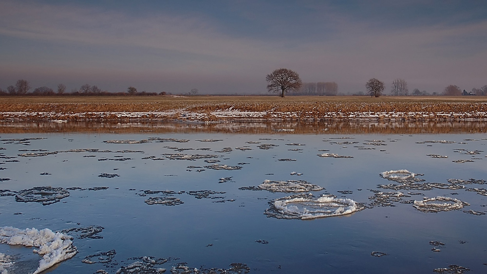 Winterliche Stimmung in Bosse