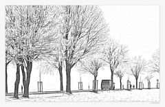 - winterliche Straße -