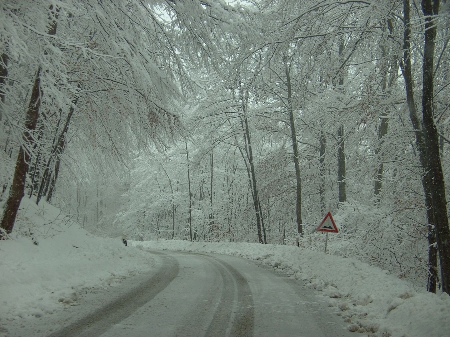 Winterliche Strassenverhältnisse