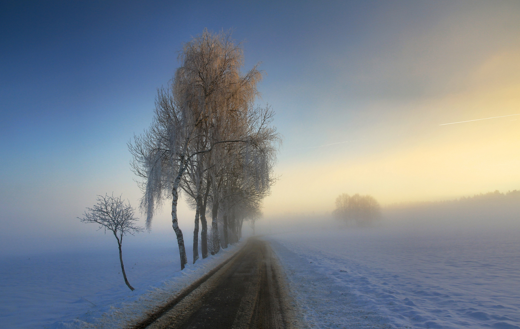 Winterliche Straßenverhältnisse