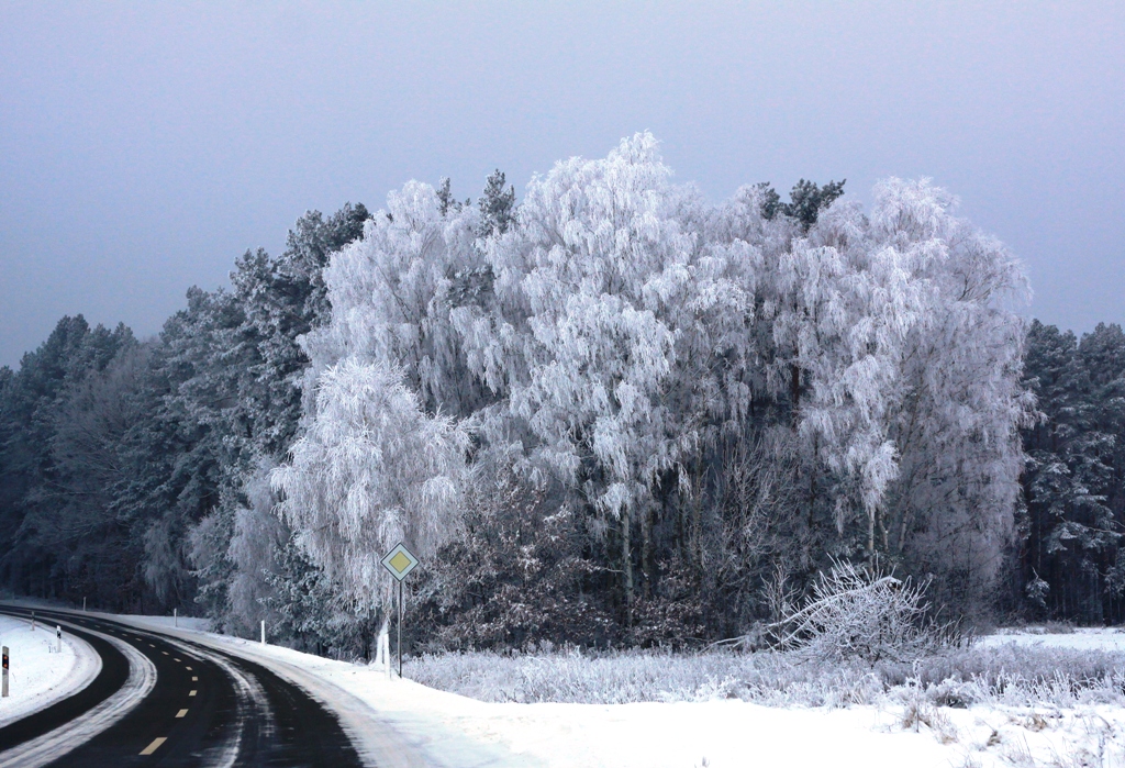 Winterliche Straßenverhältnisse