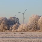 Winterliche Stromerzeugung 