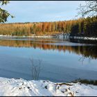 Winterliche Wasserspiegelung