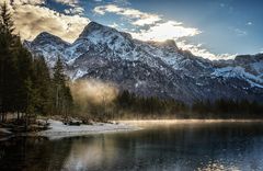 winterlicher Almsee