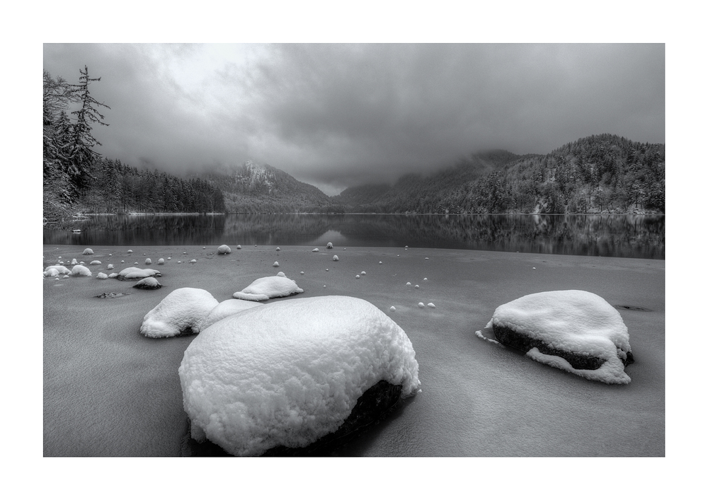 Winterlicher Alpsee...