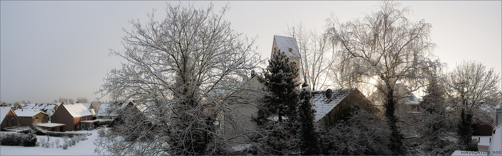 Winterlicher Ausblick.