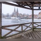 Winterlicher Ausblick auf Neuruppin