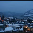 Winterlicher Blick auf Bingen