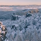 Winterlicher Blick vom Papststein