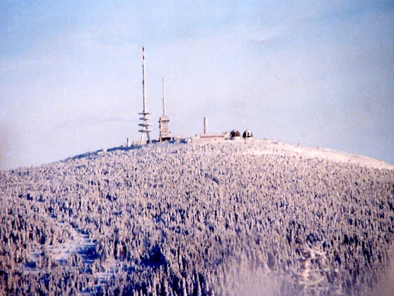 Winterlicher Brocken im Harz