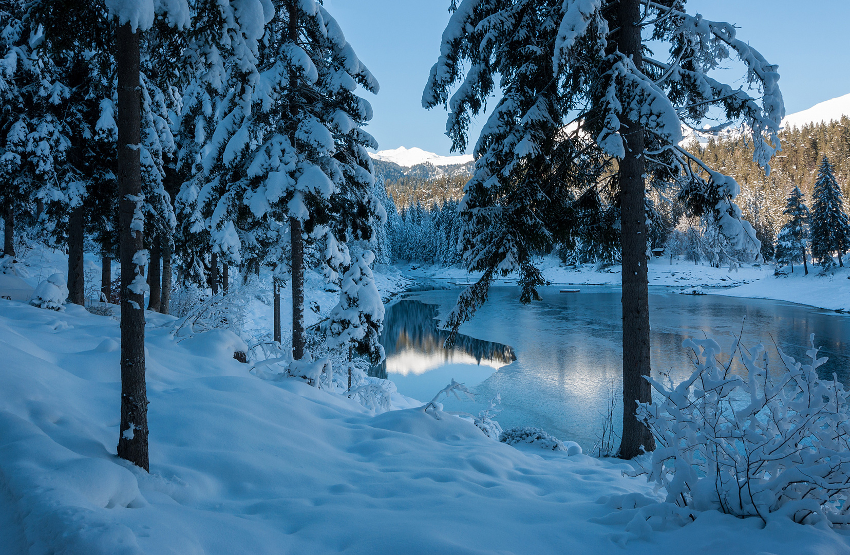 winterlicher Durchblick