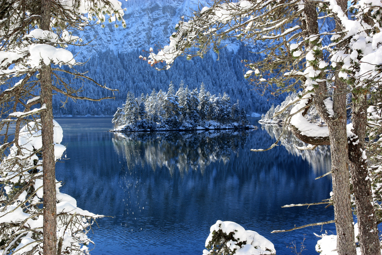 winterlicher Eibsee