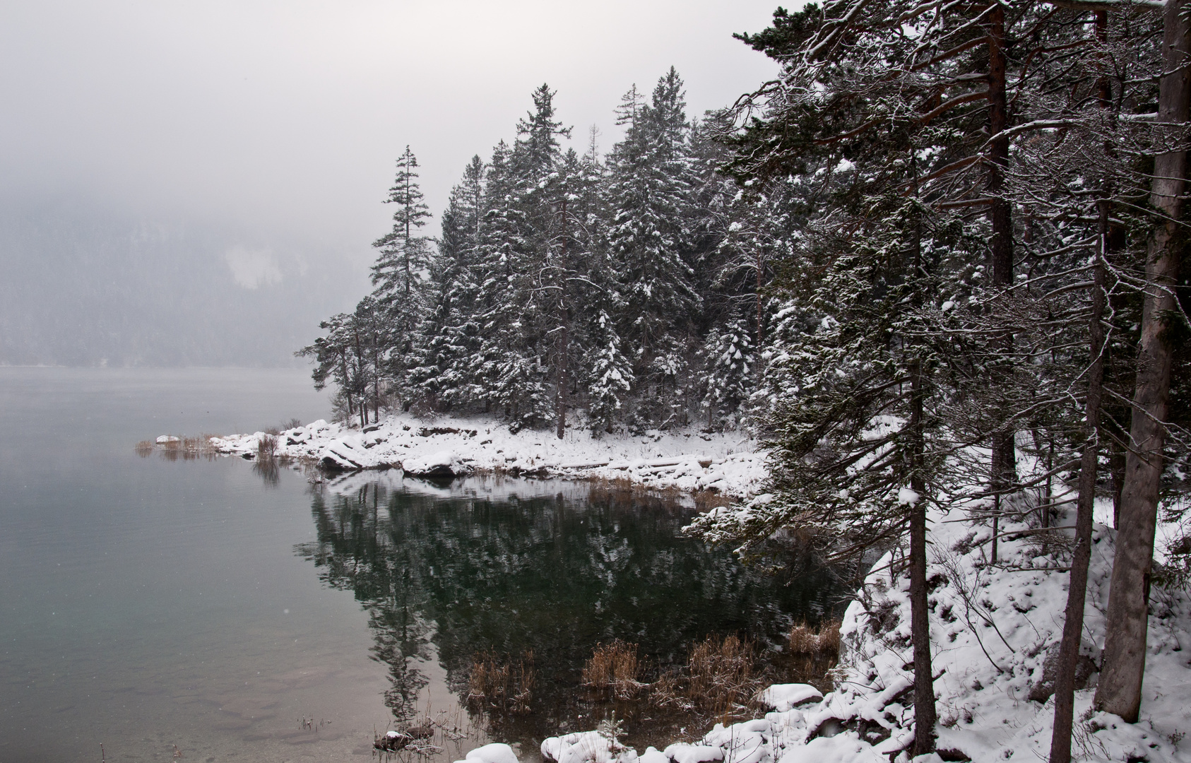 Winterlicher Eibsee (II)