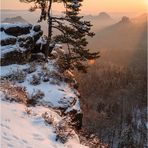 Winterlicher Farbenrausch