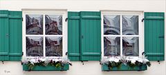 Winterlicher Fensterschmuck