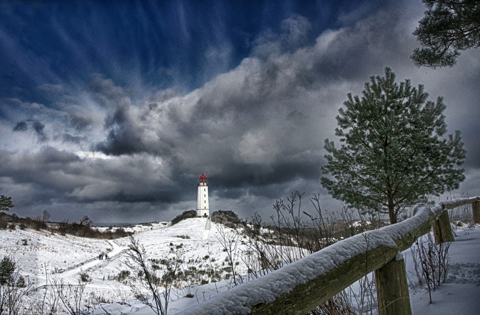 Winterlicher Gruß von der Insel Hiddensee