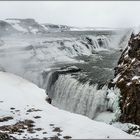 Winterlicher Gullfoss