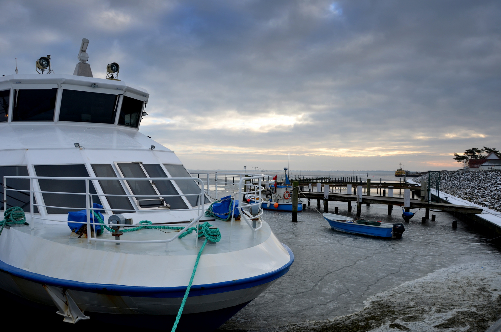 Winterlicher Hafen 2018