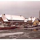 winterlicher Hafen