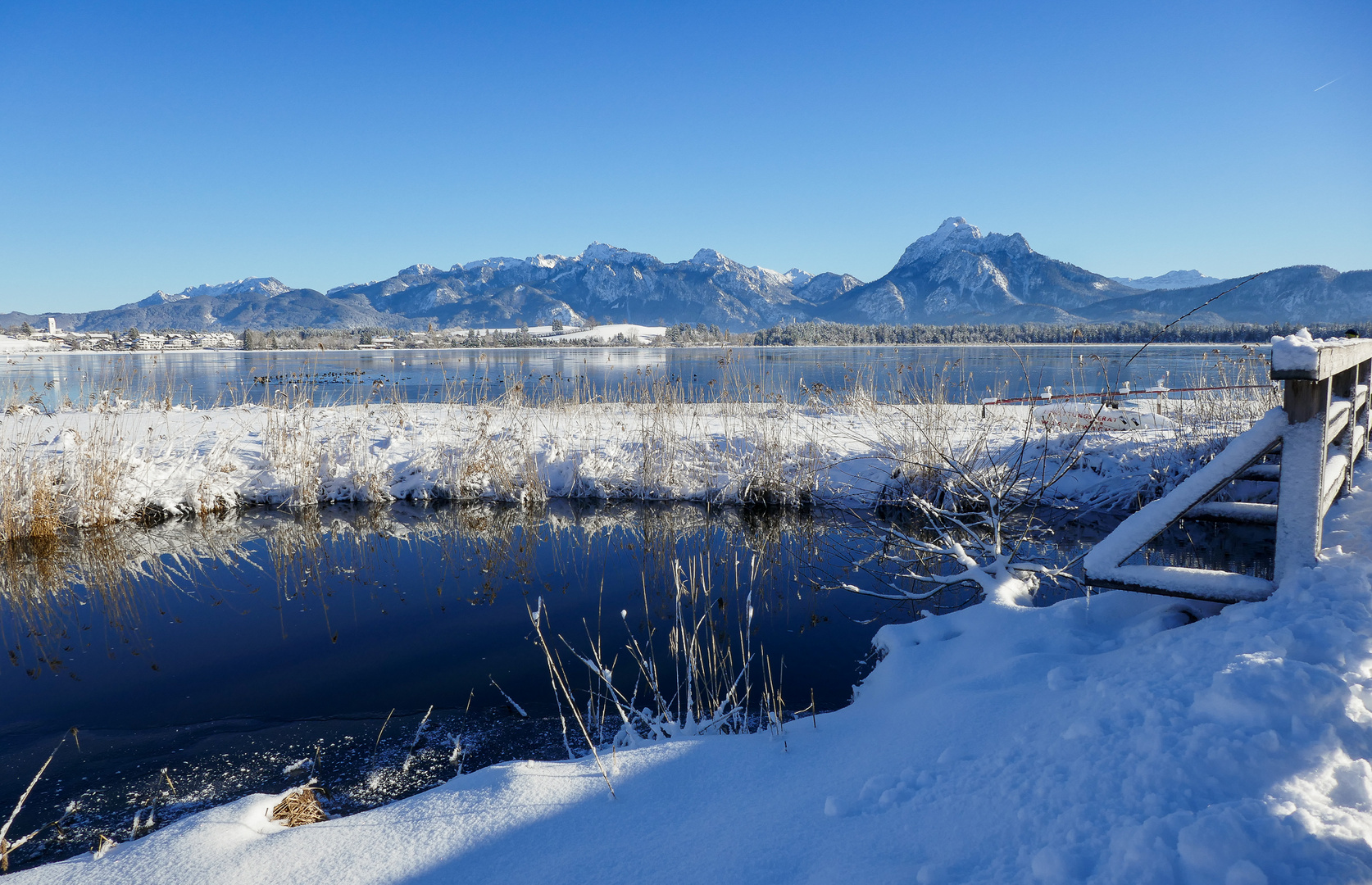 Winterlicher Hopfensee / Allgäu Nr.2