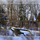 Winterlicher Klausberg vom Heinrich-Heine-Park gesehen